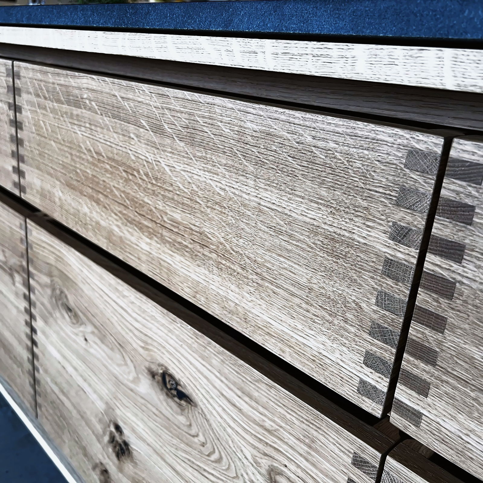 Cabinetry detail from the Open-Plan Kitchen project in Essex