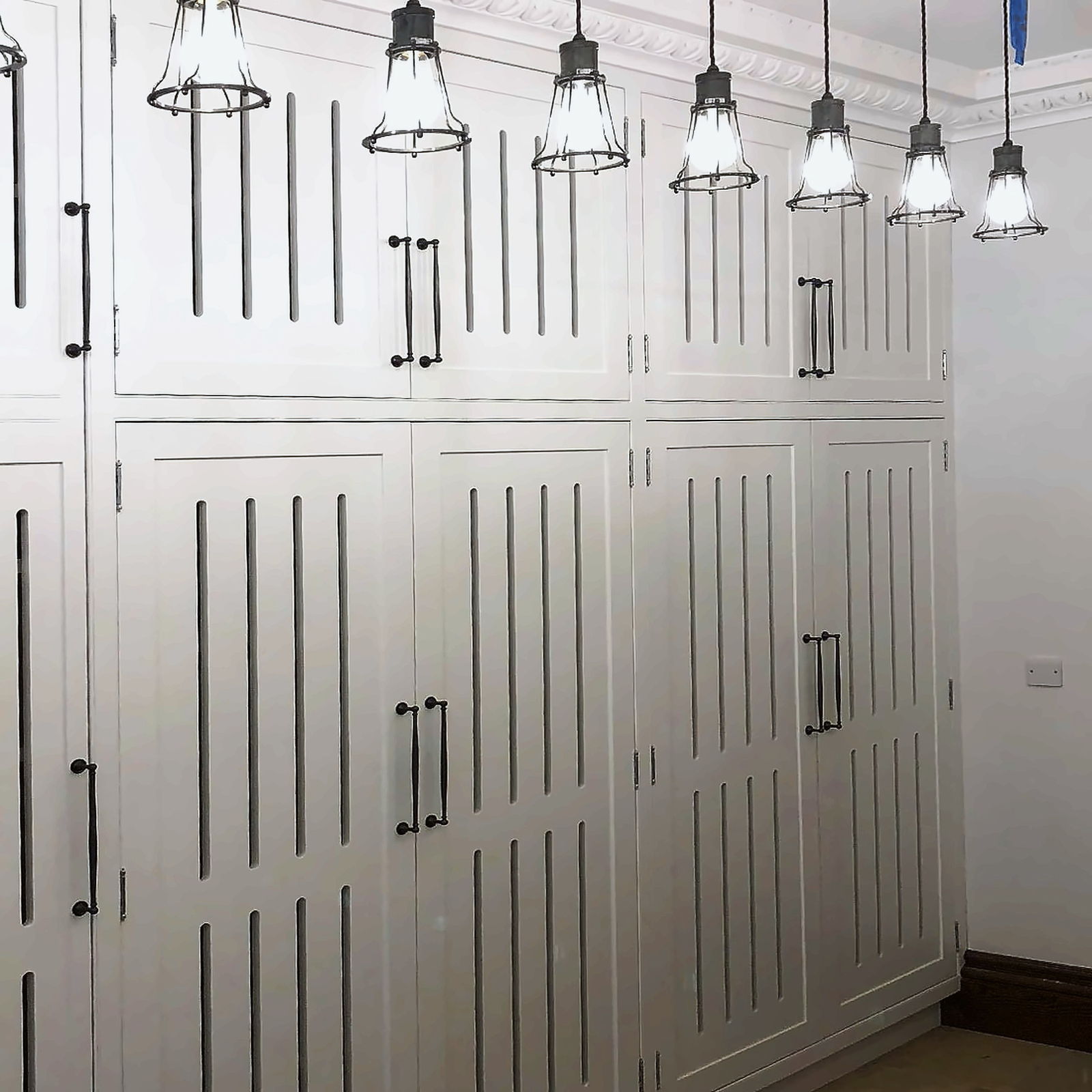 A further view of the completed Painted Kitchen and Utility in Oxfordshire