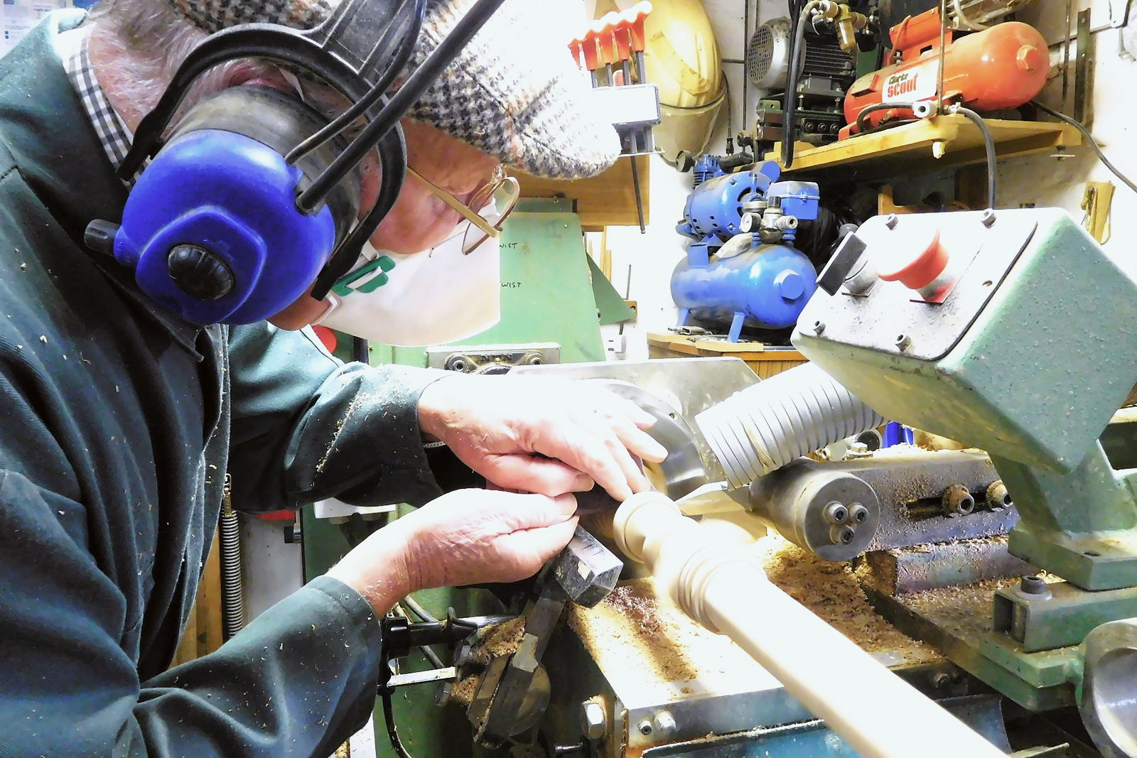 The makers in the Square & True workshop