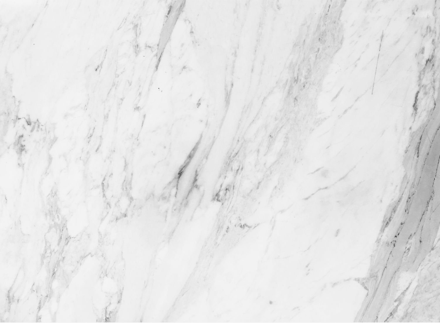 White marble with grey veining, close