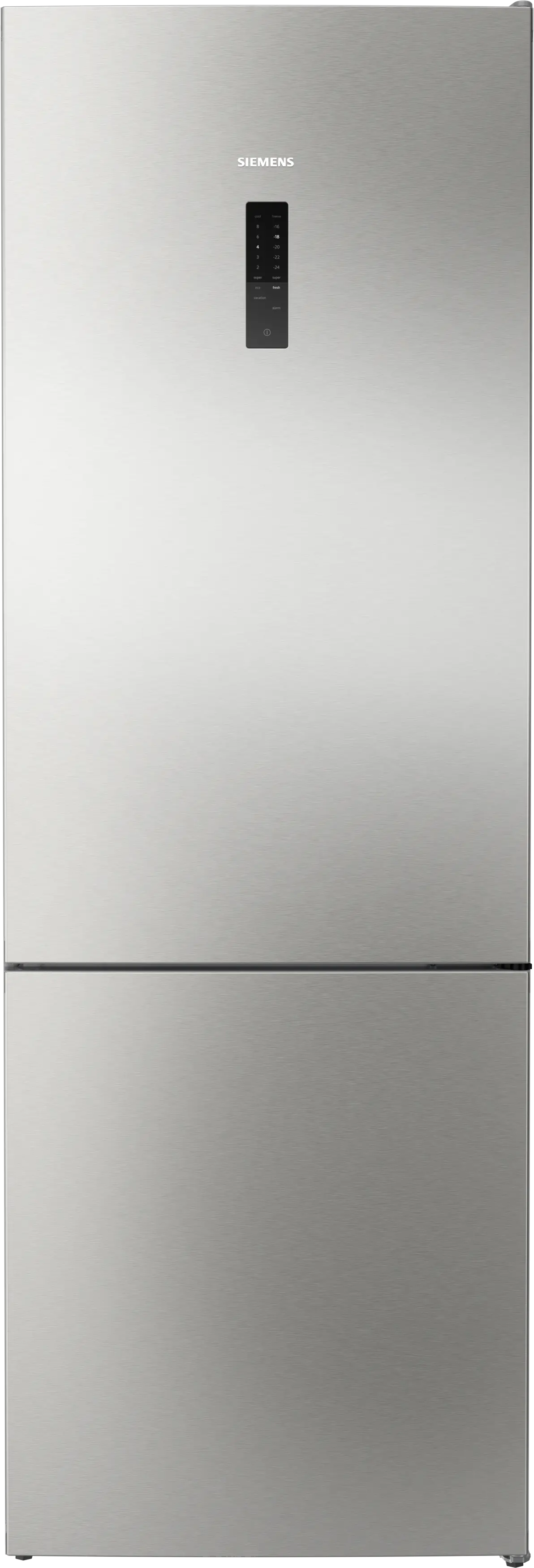 Siemens iQ300 Freestanding Fridge Freezer — Brushed Steel (KG49NXIDF)