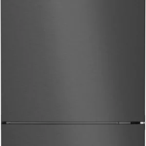 Siemens iQ300 Freestanding Fridge Freezer — Black Steel