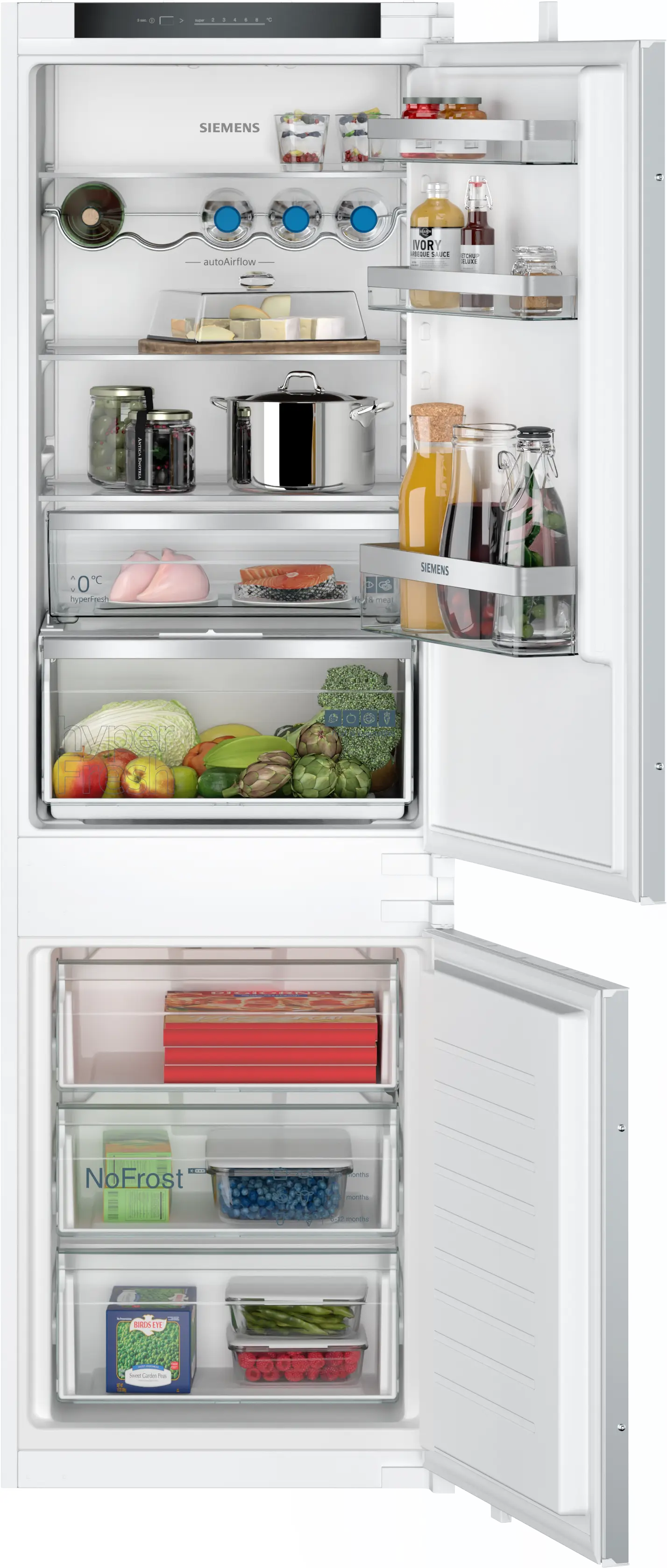 Siemens iQ300 Built in Fridge Freezer 70 30