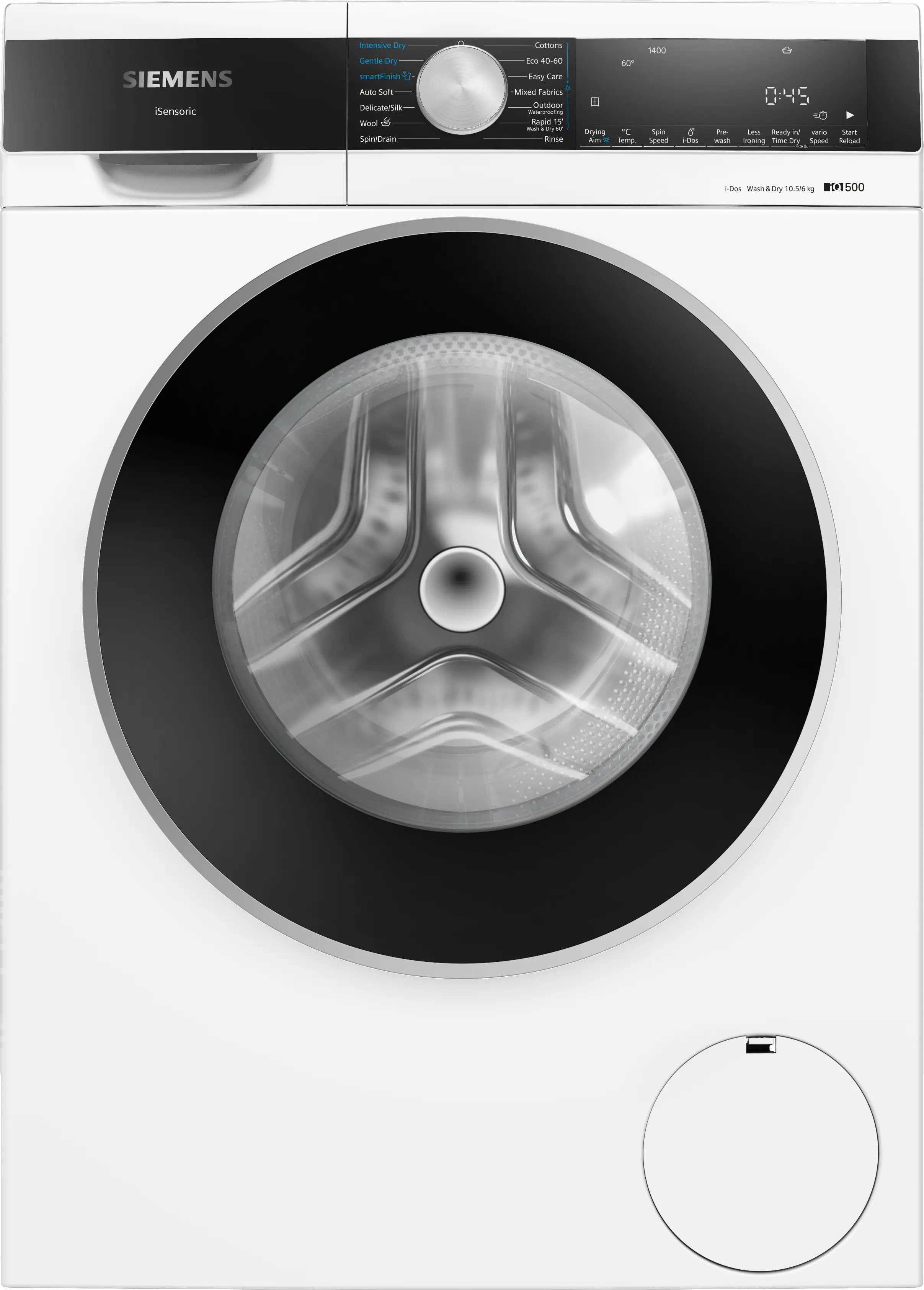 Siemens iQ500 Freestanding Washer Dryer 10 5 6kg 1400RPM