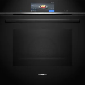 Siemens iQ700 Built in Oven with Steam — Black (HS758G3B1B)