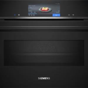 Siemens iQ700 Built in Compact Mf Oven with Mw — Black (CM778GNB1B)