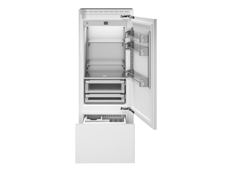 Bertazzoni 75cm Built-in Bottom Mount Refrigerator REF755BBRPTT