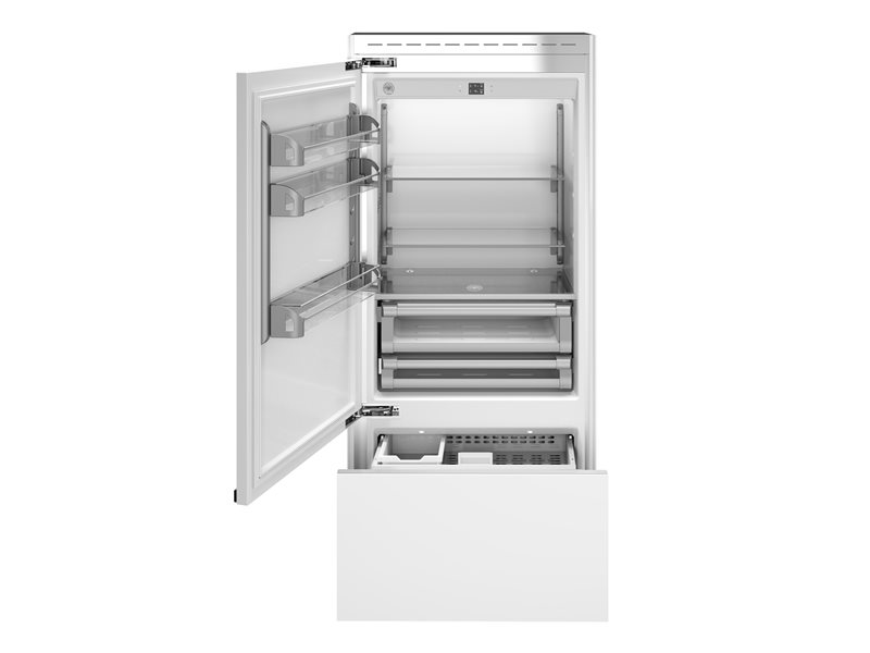 Bertazzoni 90cm Built-in Bottom Mount Refrigerator REF905BBLPTT