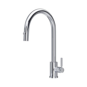 The Juliet Collection Single Lever + Pull-down Rinse — Gold