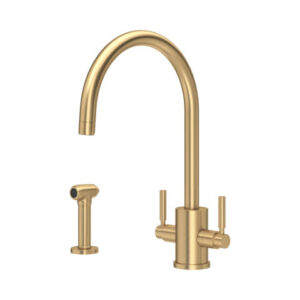 The Juliet Collection Monobloc Round + Rinse — Bronze