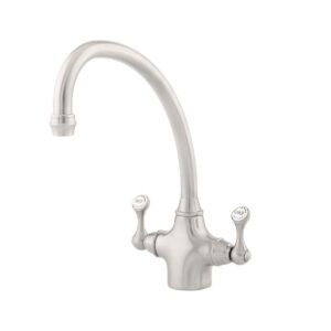 The Etruscan Collection Monobloc Sink Mixer — Nickel