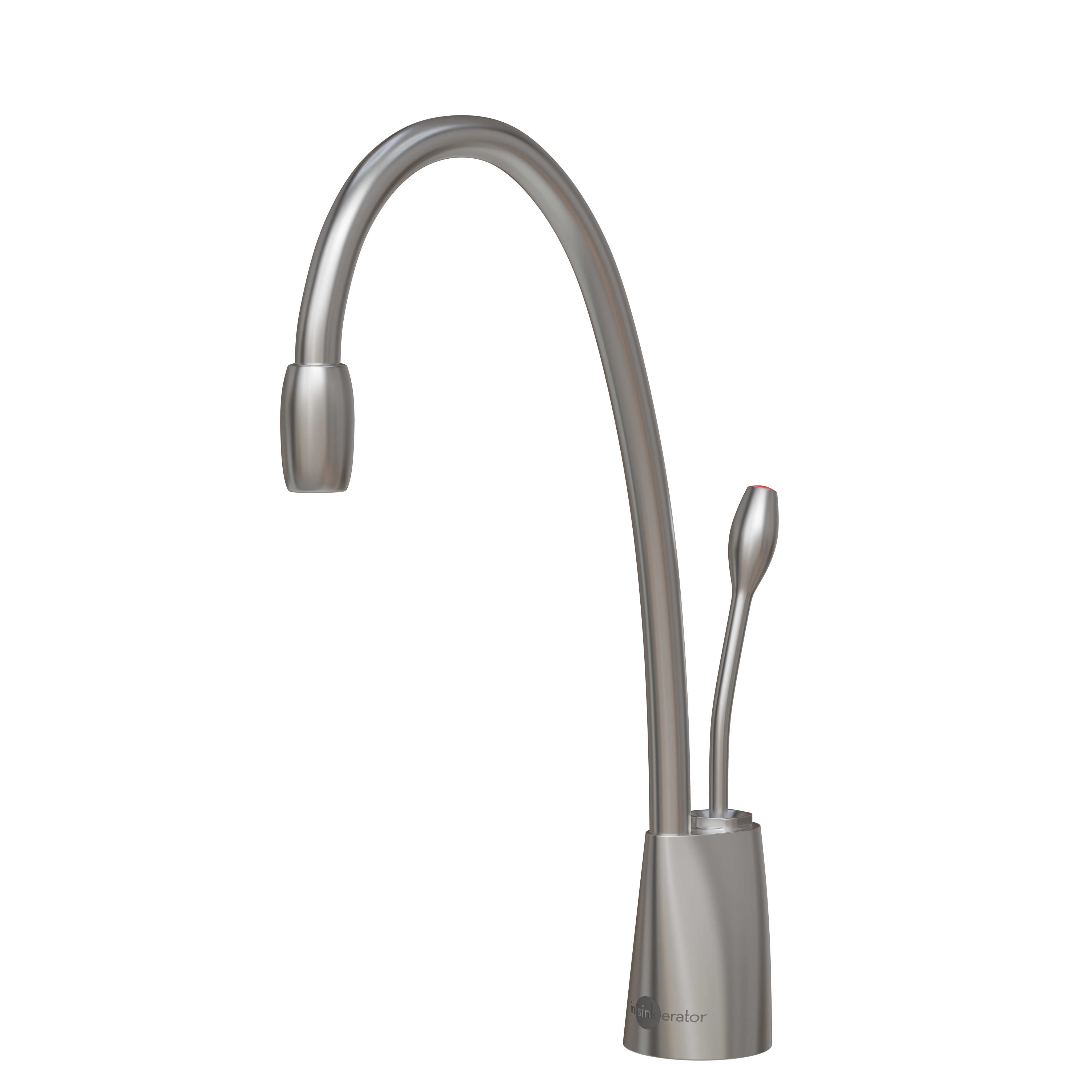 InSinkErator GN1100 Filtered Steaming Hot Water Side Tap, Brushed Steel 44317B - Image 2