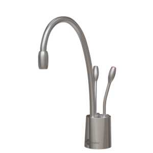 InSinkErator HC1100 Filtered Ambient and Steaming Hot Water Side Tap, Brushed Steel 44318B