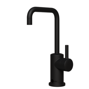 InSinkErator Moderno U-shape Filtered Steaming Hot Water Side Tap, Black Velvet 45395Y