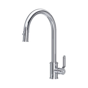 The Armstrong Collection Monobloc Sink Mixer + Pull Down Rinse — Bronze