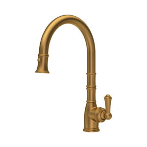 The Provence Collection Monobloc Sink Mixer + Pull Down Rinse — Chrome