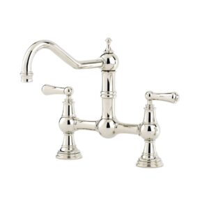 The Provence Collection Bridge Mixer — Bronze