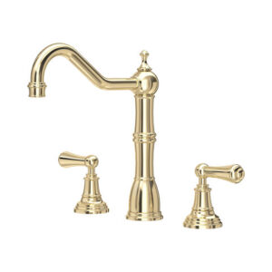 The Provence Collection 3 Hole Mixer — Gold