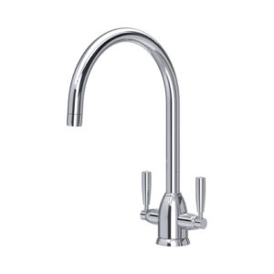 The Langbourn Collection Monobloc Sink Mixer — Gold