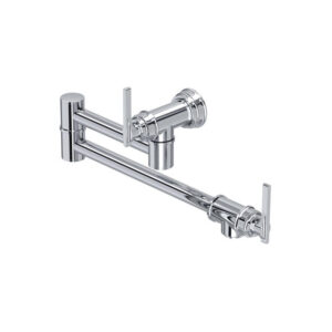 The Southbank Collection Pot Filler — Aged / satin brass