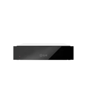 ILVE Nero 60cm Black Glass Built-in Warming Drawer 615GWDPP