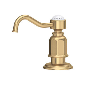 The Etruscan Collection Deck Mounted Soap Dispenser — Bronze