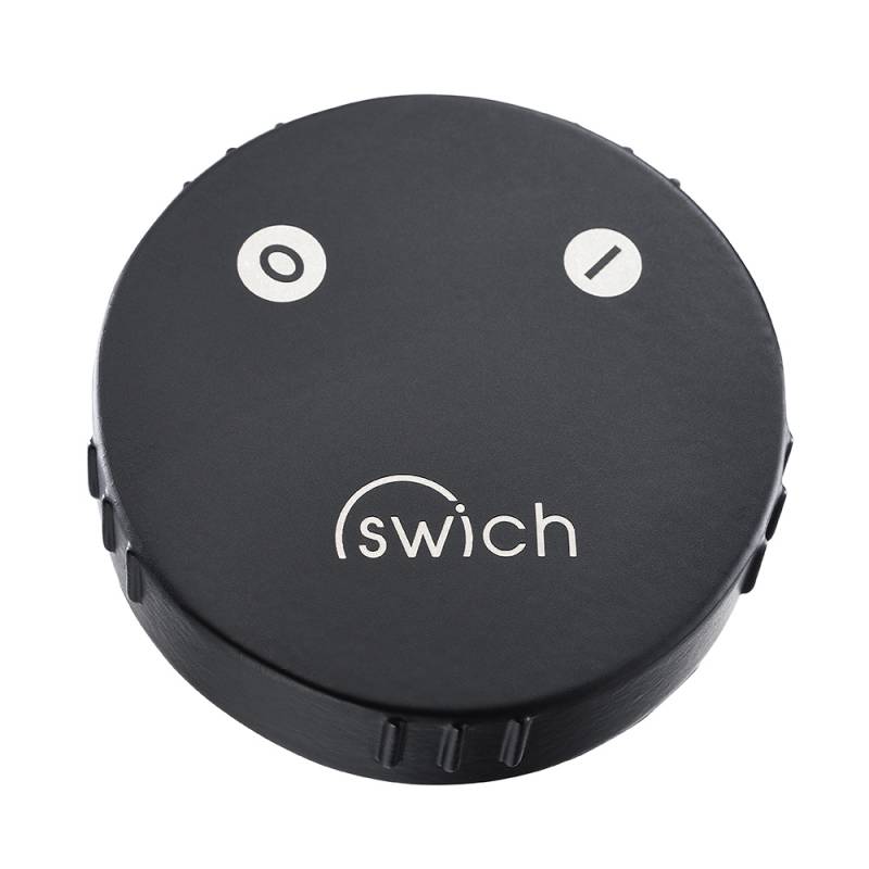 Abode Swich Diverter Valve - Round - High Resin Filter — Matt Black