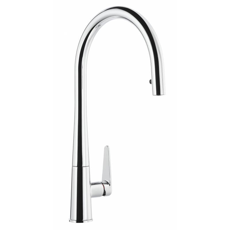 Abode Coniq R Single Lever Pull Out — Polished Chrome