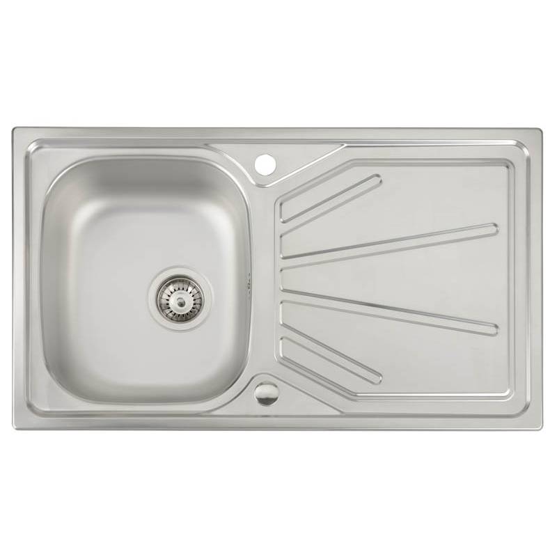 Abode Trydent Single Bowl Drainer Inset