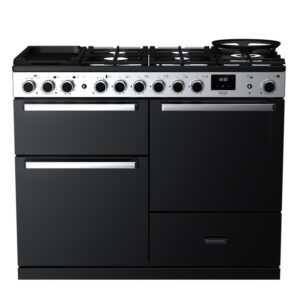 Rangemaster Edge Deluxe Oc 110 Chrome Trim Dual Fuel