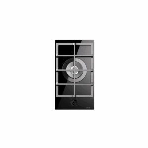 ILVE Professional Plus 30cm Tempered Glass Gas Hob, 1 Burner, Black HCG30CK/BK