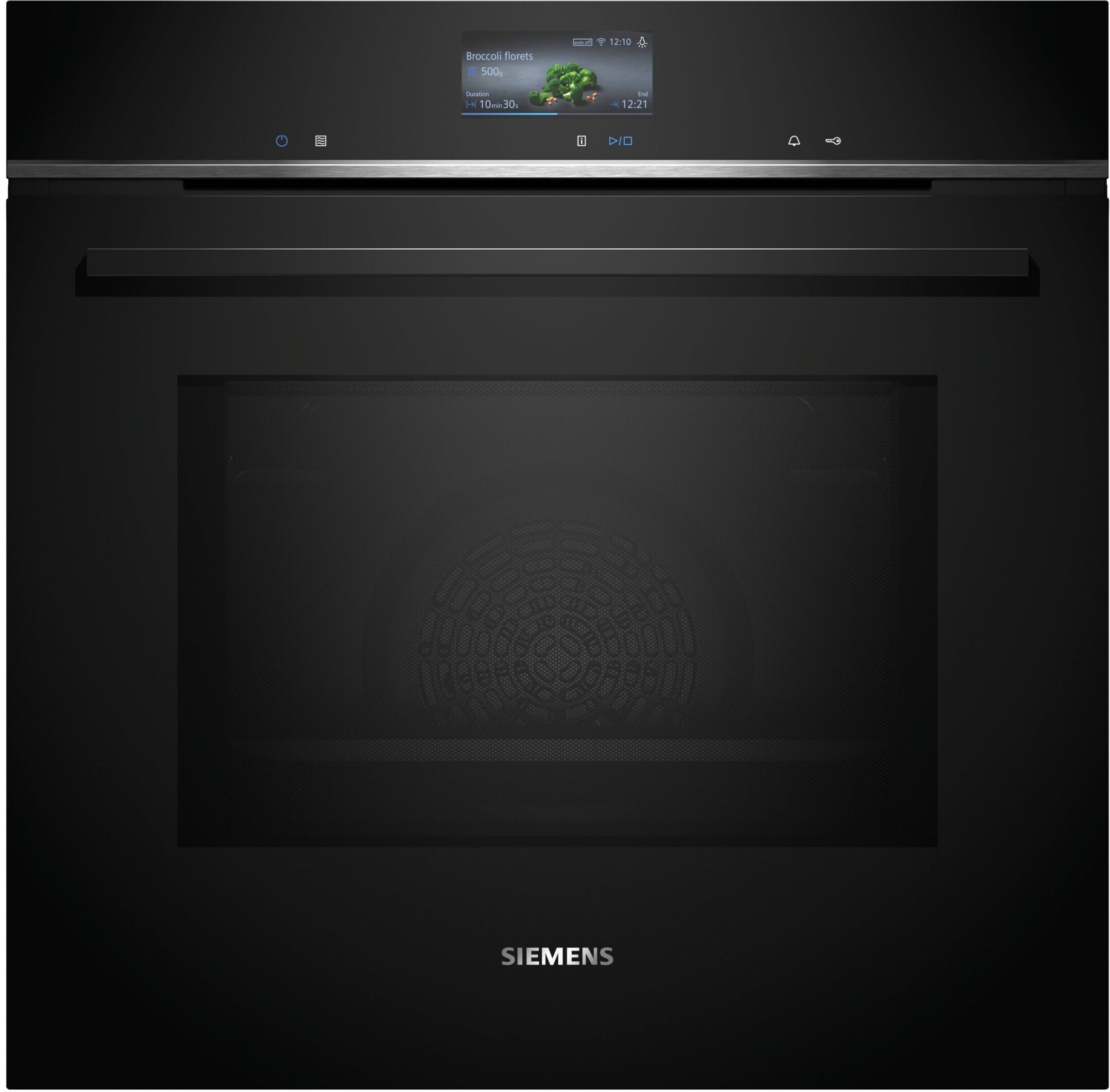 Siemens iQ700 Built in Oven with Microwave Function — Black