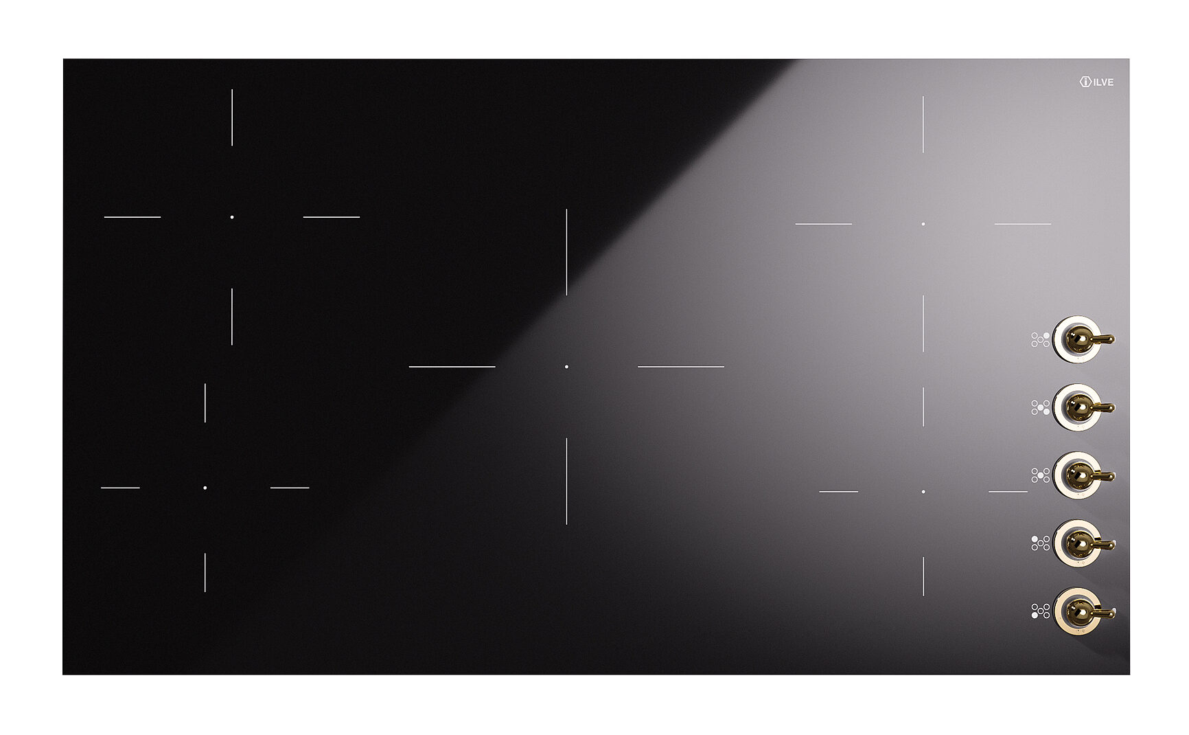 Ilve Built in 90cm Milano 5 Zone Induction Hob
