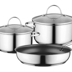Siemens Pan Set 3 Pcs Suitable for Siemens Induction Hobs