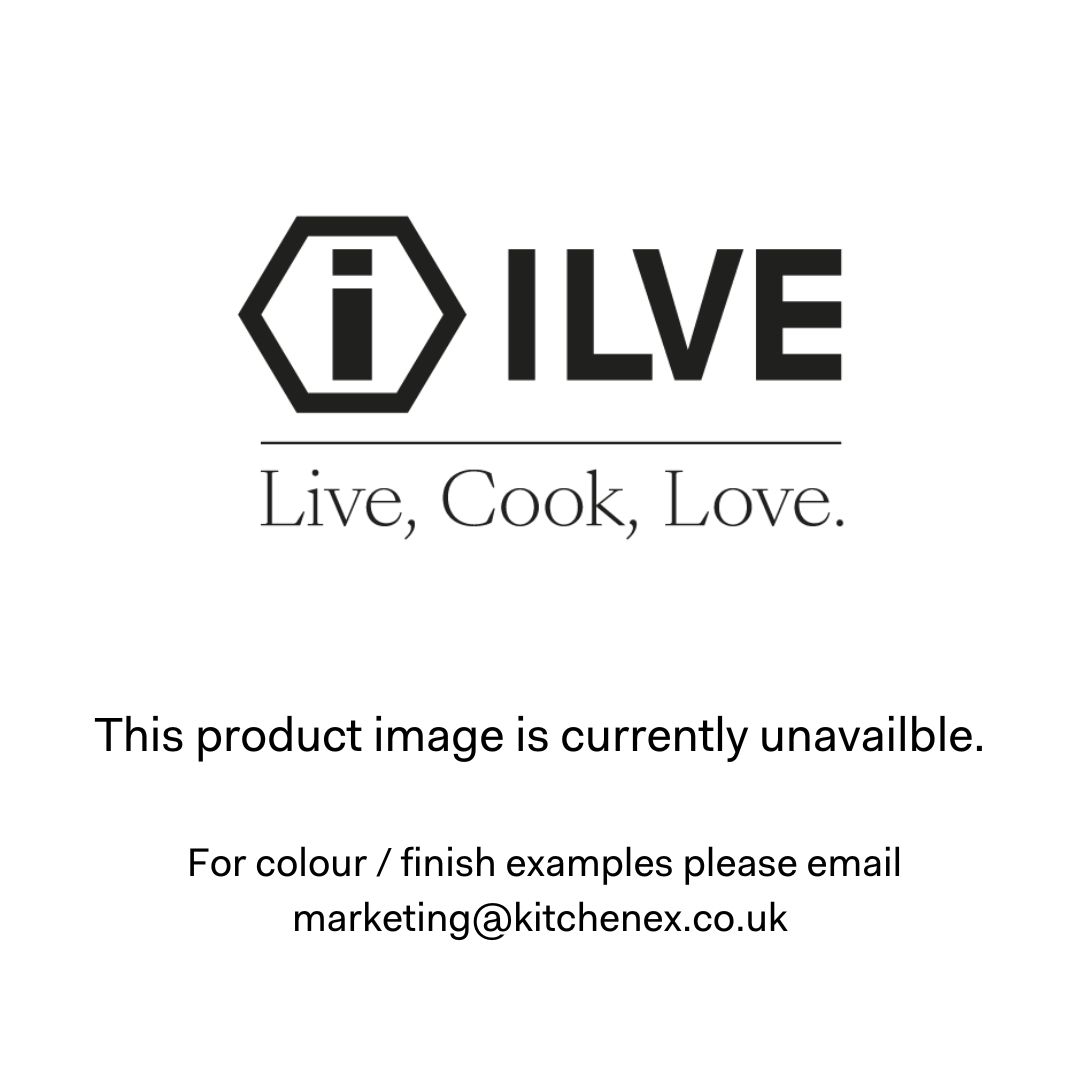 ILVE Md10idne3bkg Combination Top — Gloss Black Brass