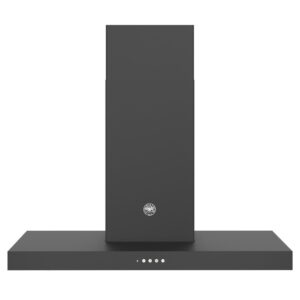 Bertazzoni Master Series 90cm Wall Mount T Shape Hood — Black