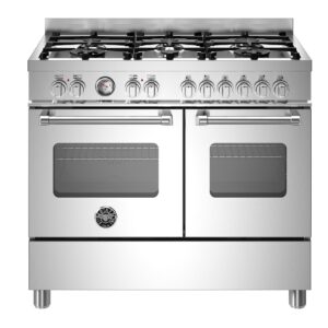 Bertazzoni Master Series 100cm Double Oven Range Dual Fuel