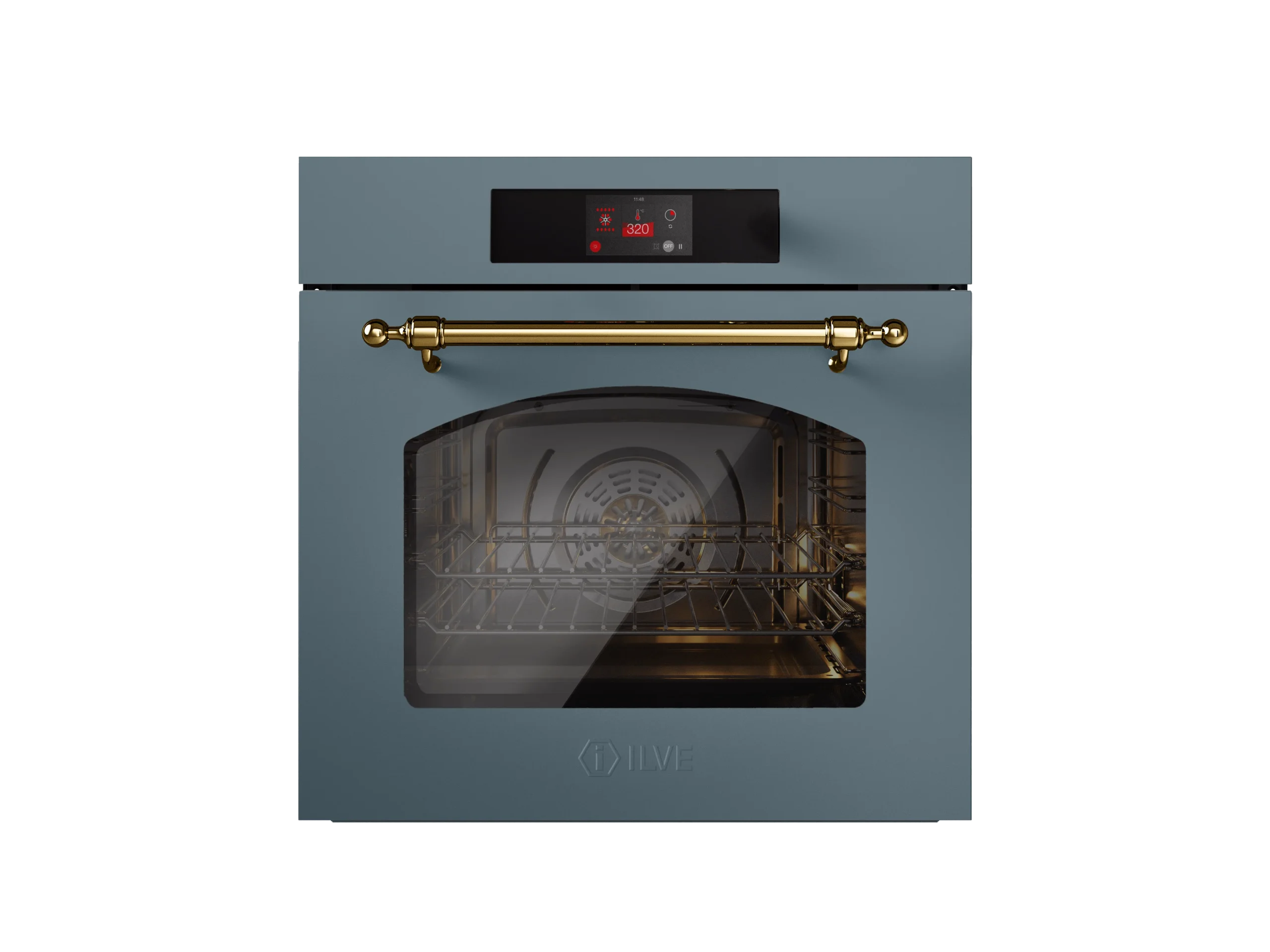 ILVE Milano 60cm Enamelled Steel TFT Built-in Oven OV601NT3