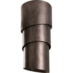 Faber Pareo Plus 50cm Suspended Island Cooker Hood, Tibetan Silver 345.0492.594