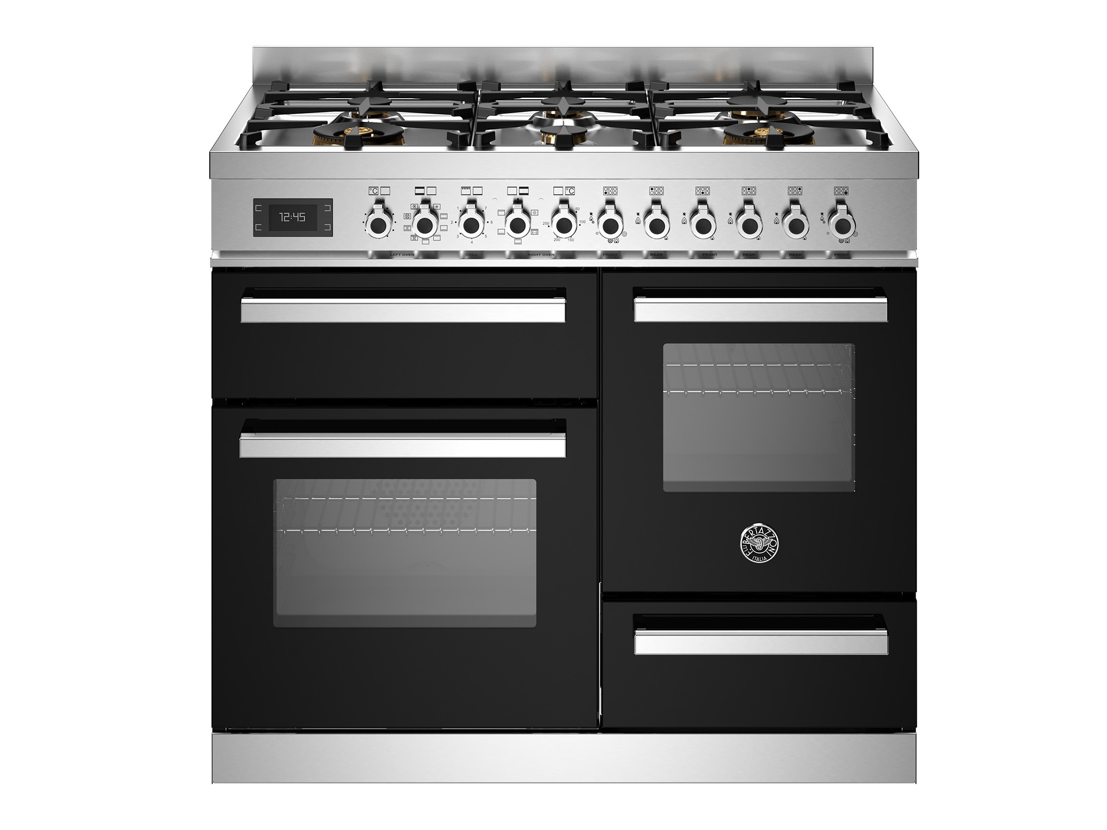 Bertazzoni Professional Series 100cm Triple Oven Range Dual Fuel