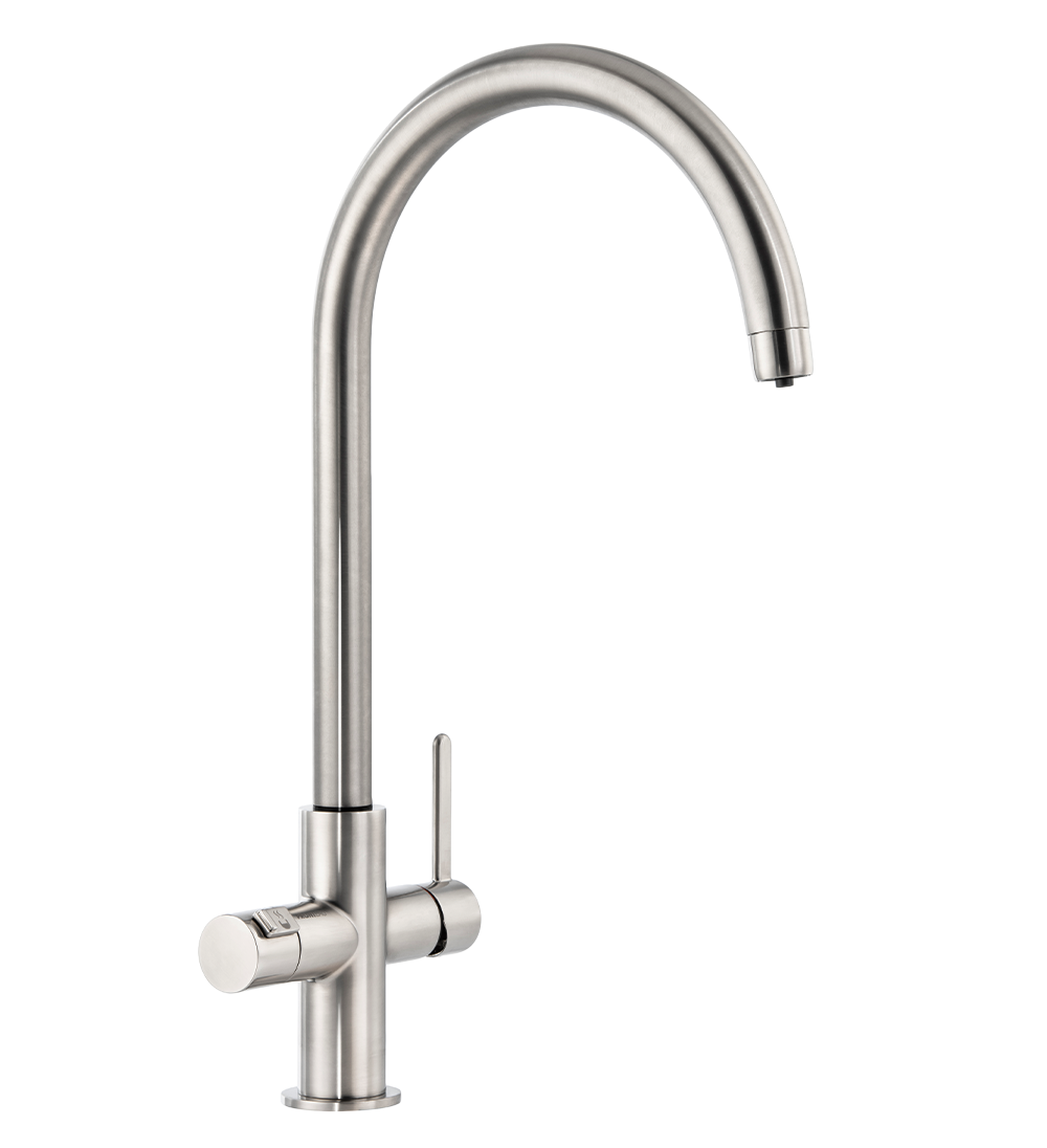 Abode Pronteau 3in1 Prothia Slimline Swan — Brushed Nickel