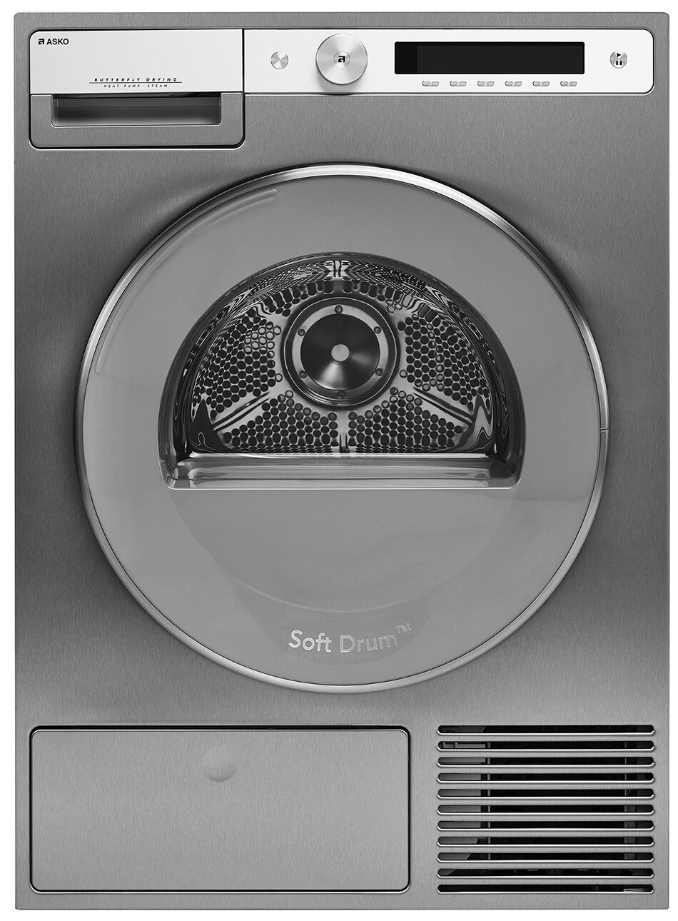 Asko Style 8kg Tumble Dryer — Stainless Steel