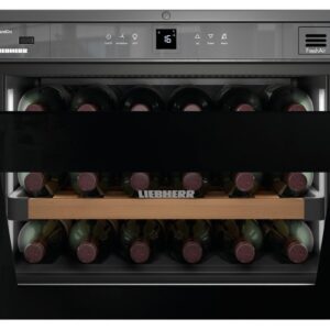 Liebherr Grandcru Wine Cabinet 1 Zone Black Glass Frame