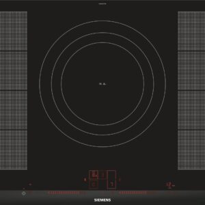Siemens iQ700 90cm Flexinduction Hob Black Glass