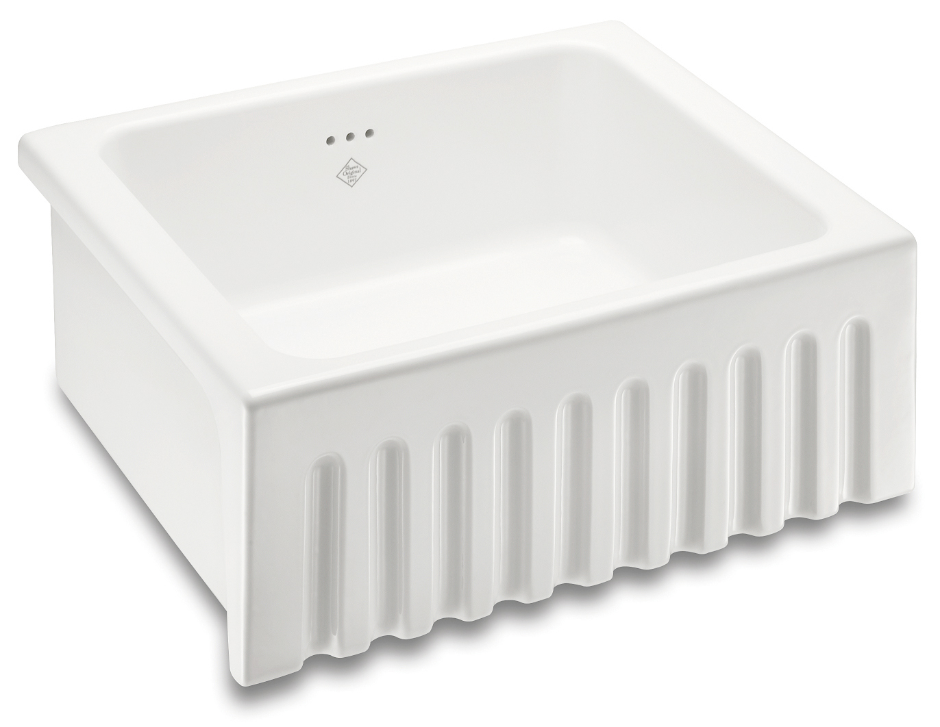 Shaws Bowland 600 No Shelf — White